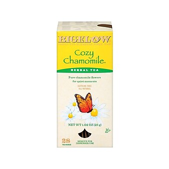 Bigelow Cozy Chamomile Herbal Tea Bags, 28/Box (004011)