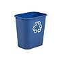 Rubbermaid Commercial Products Plastic Container, 7 Gallon, Blue (FG295673BLUE)~#|#~sp44489928_sc7