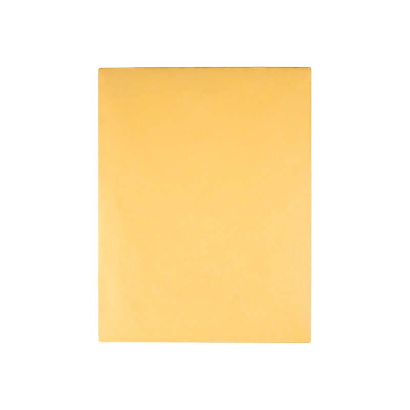 Quality Park ClearClasp Redi-Tac Kraft Catalog Envelopes, 10" x 13", Brown Kraft, 100/Box (QUA43768) image 1