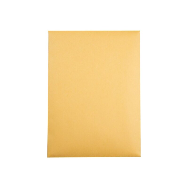 Quality Park ClearClasp Redi-Tac Kraft Catalog Envelopes, 6" x 9", Brown Kraft, 100/Box (QUA43468) image 1