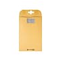 Quality Park ClearClasp Redi-Tac Kraft Catalog Envelopes, 6" x 9", Brown Kraft, 100/Box (QUA43468)~#|#~sp44490001_sc7