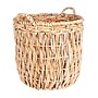Household Essentials Tall Round Floor Basket with Handles, Natural (ML-6649)~#|#~sp4449055_sc7