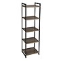 Household Essentials Ashwood 5-Shelf Storage Tower (8075-1)~#|#~sp4449181_sc7