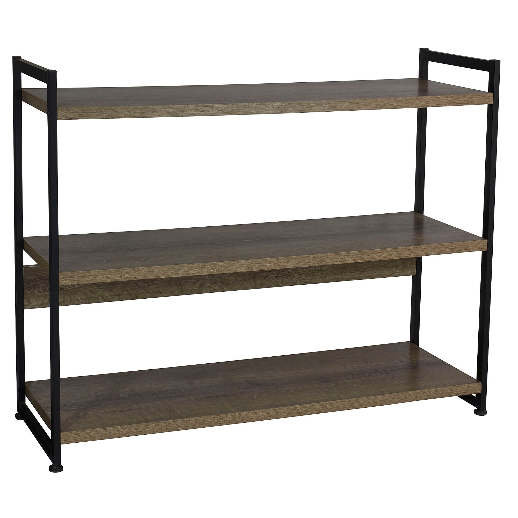 Household Essentials Ashwood Wide Modular Shelf (8073-1) Sansujyuku sansujyuku.com