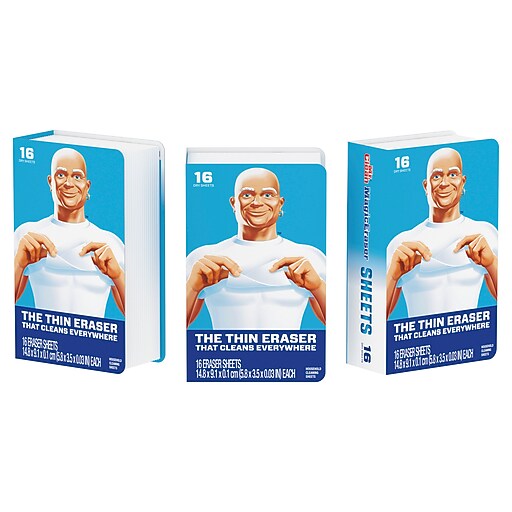Mr Clean, Magic Eraser Sheets, Original, 16/Pack (90618) Staples