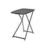 COSCO 18” x 26” Indoor Outdoor Adjustable Height Personal Folding Tailgate Table, Black, 2 pack (37129BLK2E)~#|#~sp4463845_sc7