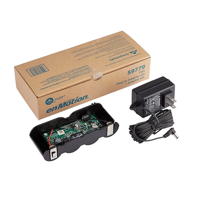 enMotion Flex Appliance Power Cords Adapter, Black (59779) image 1
