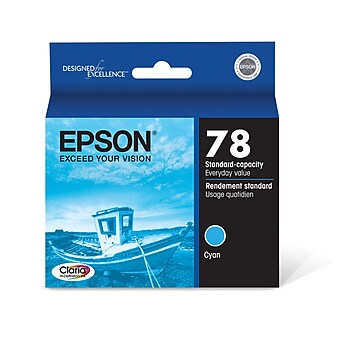 Epson T78 Cyan Standard Yield Ink Cartridge