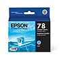 Epson T78 Cyan Standard Yield Ink Cartridge~#|#~sp44706075_sc7