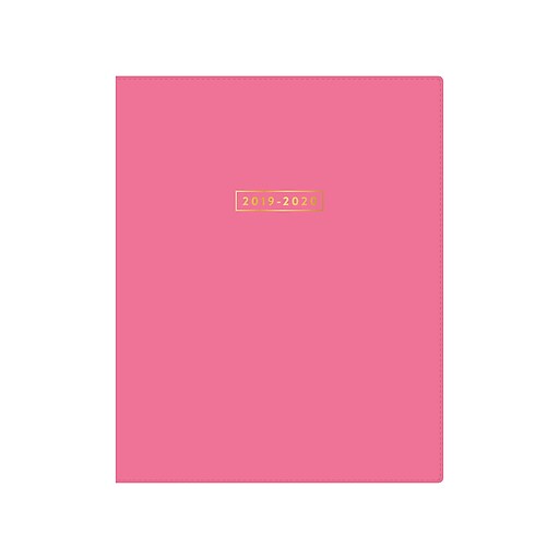 Shop Staples for 2019-2020 Blue Sky 8x10 Planner, FF Solid Bright Pink ...