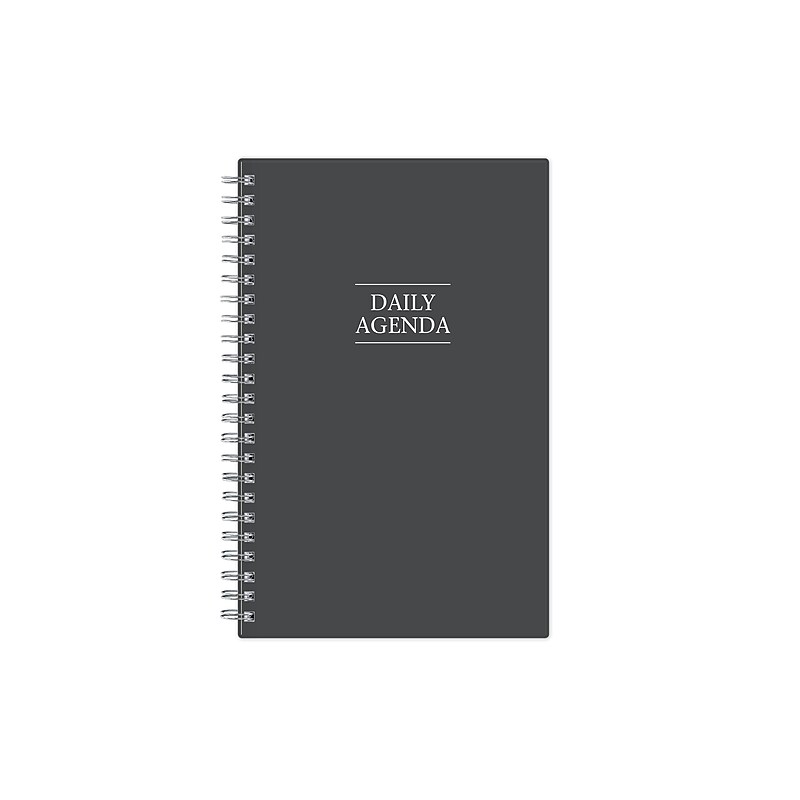 Blue Sky Passages 5.5" x 8.5" Planner, Charcoal (113565) image 1