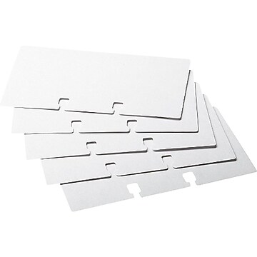Rolodex Rotary Cards, White, 100/Pack (67558)