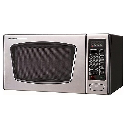 Shop Staples For Emerson Radio 900 W Countertop Microwave Oven