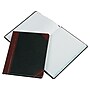 Boorum & Pease 38 Series Record Book, 7.63" x 9.63", Black/Red, 75 Sheets/Book (38-150-R)~#|#~sp44844478_sc7