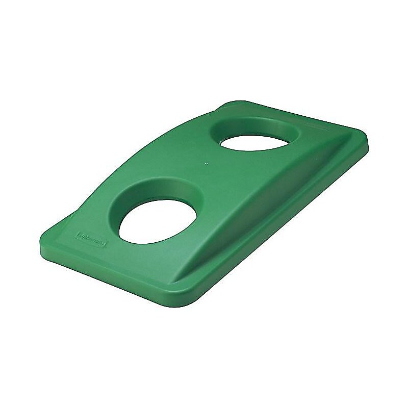 Rubbermaid Slim Jim Indoor Lid, Green Resin (FG269288GRN) image 1