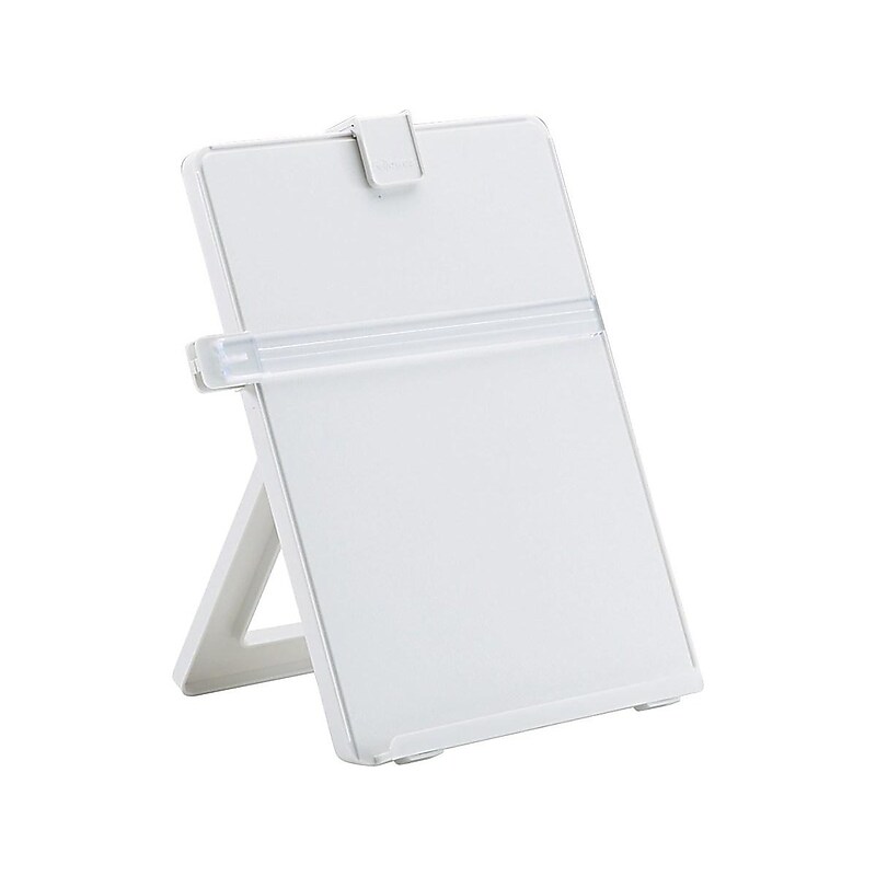Fellowes Plastic Copy Holder, Platinum (21103) image 1