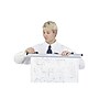 Safco Hanging Clamp Document Holder, 36", Aluminum (50046)~#|#~sp44844589_sc7