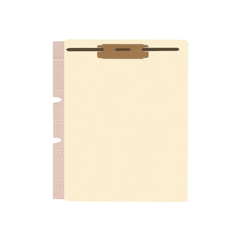 Medical Arts Press Card Stock Classification Folder Dividers, Letter Size, Manila, 100/Box (52355) image 1