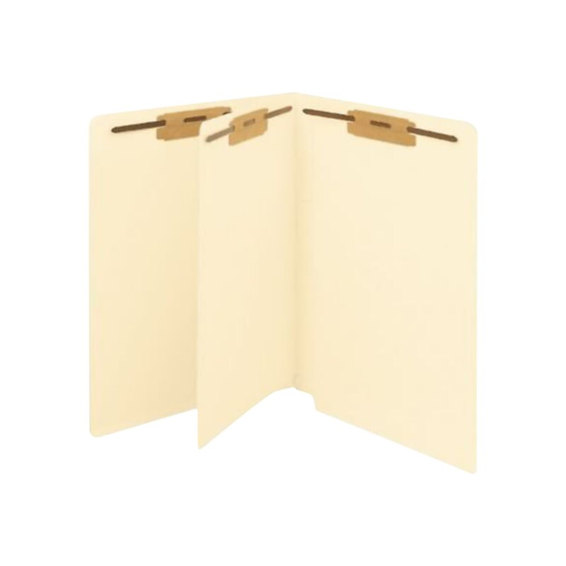 Medical Arts Press Paperboard Classification Folders, Letter Size, Manila, 250/Box (50661B) image 1