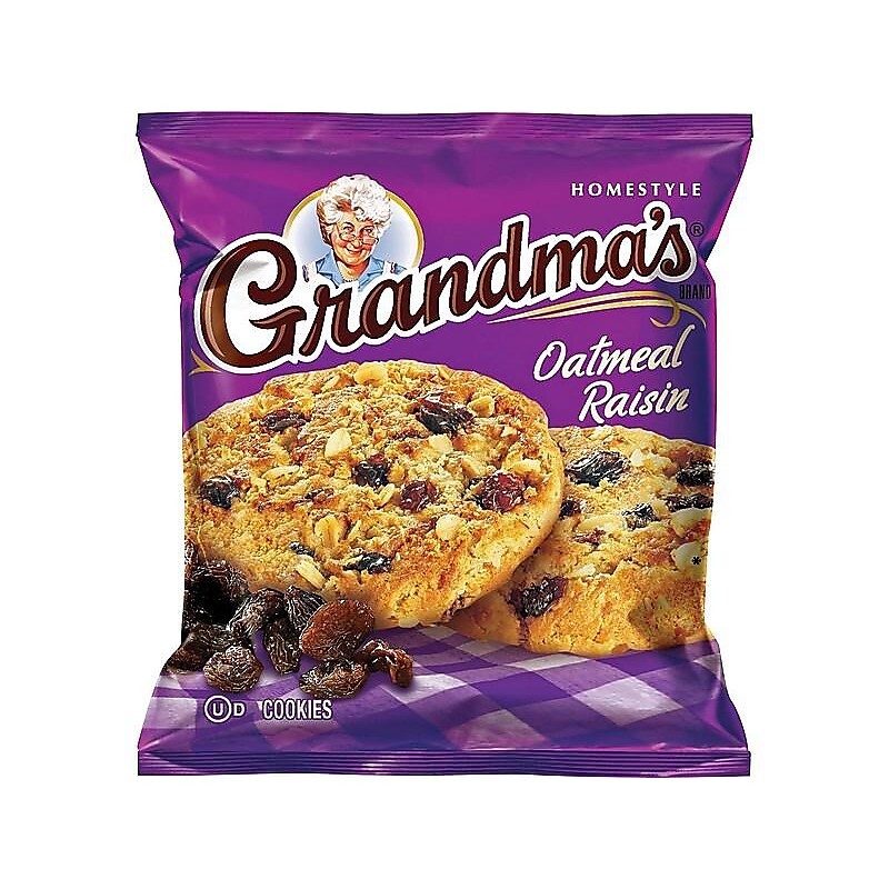 Grandma's Oatmeal Raisin Cookies, 2.5 oz, 60/Carton (FRI45093) image 1