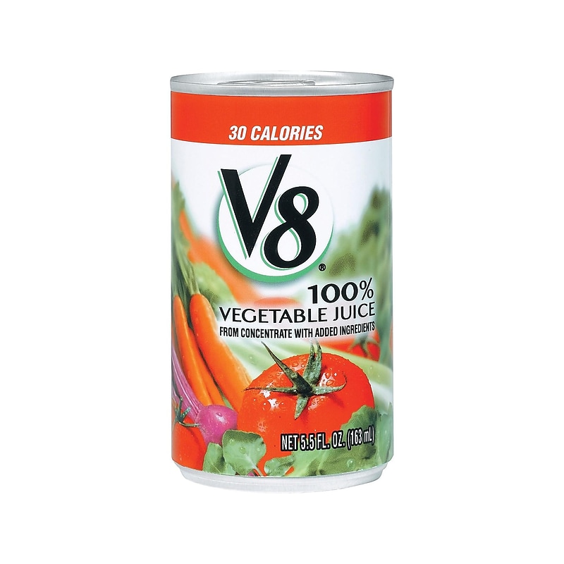 V8 Original Vegetable Juice, 5.5 oz., 48/Carton (CAM0882) image 1