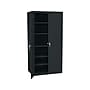 HON Brigade 72" Steel Storage Cabinet with 5 Shelves, Black (HONSC2472P)~#|#~sp44844685_sc7