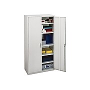 HON Brigade 72" Steel Storage Cabinet with 5 Shelves, Light Gray (HONSC1872Q)