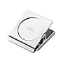ACCO Square Magnetic Clip Small Bulldog Clips, 7/8" Capacity, Silver Chrome, 12/Box (ACC72131)~#|#~sp44844743_sc7