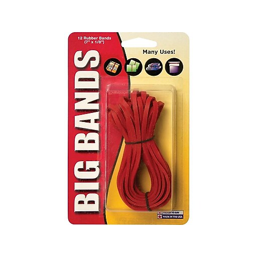 Alliance Big Bands Multi-Purpose #117B Rubber Bands, 7