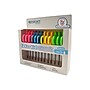 Westcott 5" Stainless Steel Kid's Scissors, Blunt Tip, Assorted Colors, 12/Pack (13140)~#|#~sp44844795_sc7