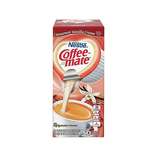 Nestlé® Coffeemate® Coffee Creamer, Cinnamon Vanilla Créme, .375oz