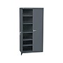 HON Brigade 72" Steel Storage Cabinet with 5 Shelves, Charcoal (HONSC1872S)~#|#~sp44844893_sc7