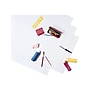 Pacon Railroad Cardstock Poster Board, 2.5' x 2', White, 100/Carton (5460)~#|#~sp44844900_sc7