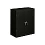 HON Brigade 42" Steel Storage Cabinet with 3 Shelves, Black (HONSC1842P)~#|#~sp44844912_sc7