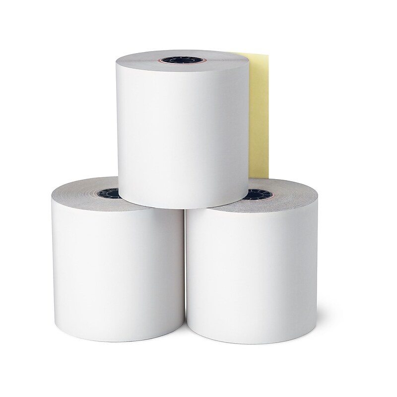 Staples Carbonless Paper Rolls, 3"W x 85', 10/Pack (18223-CC) image 1