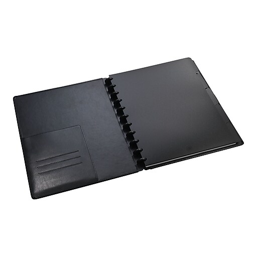 Staples® Arc System Tab Dividers, Black, 9" x 11" Staples