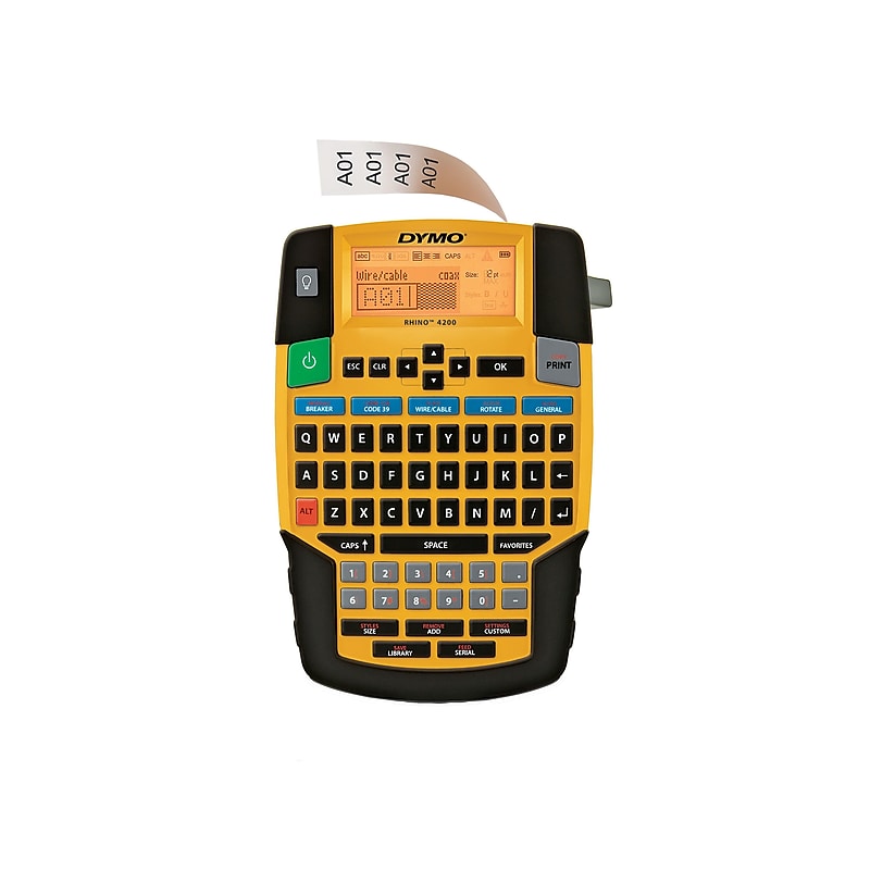 Dymo Rhino 4200 Portable Label Maker (1801611) image 1