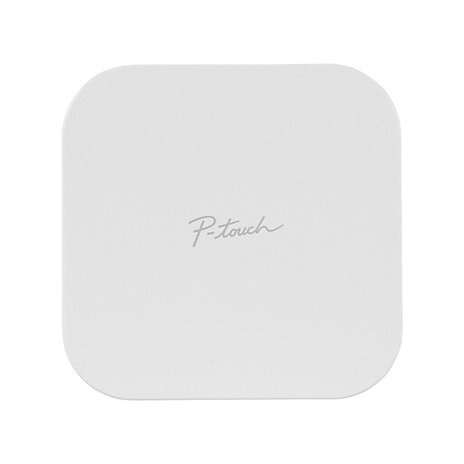 Ptouch CUBE Smartphone Dedicated Label Maker with Bluetooth Wireless Technology, White Staples