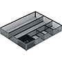 Rolodex Mesh 6-Compartment Drawer Organizer, Black (22131)~#|#~sp44845089_sc7