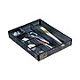 Rolodex Mesh 6-Compartment Drawer Organizer, Black (22131)~#|#~sp44845092_sc7