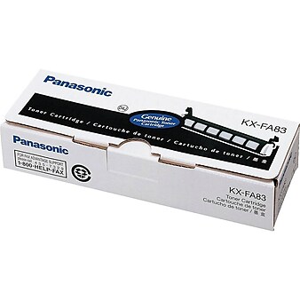 Panasonic KX-FA83 Black Standard Yield Toner Cartridge