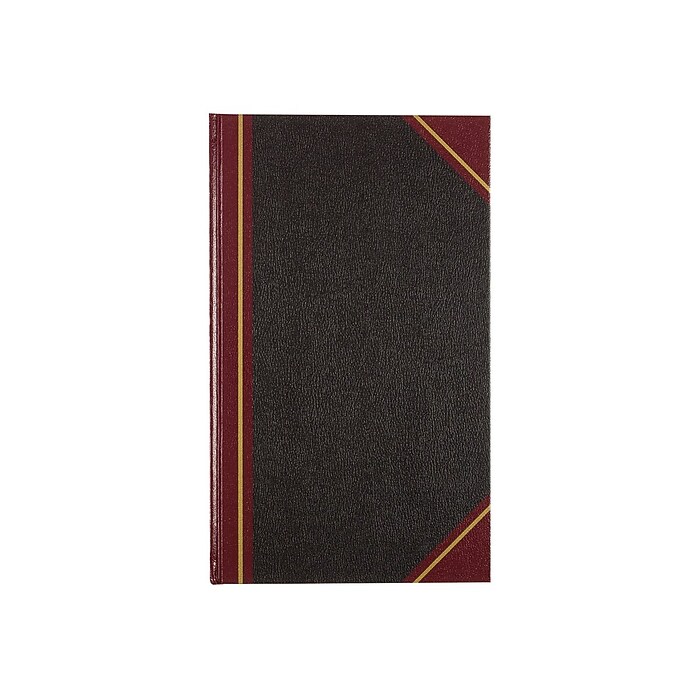 Rediform Texhide Record Book, 500 Pages, Black (57151) | Staples