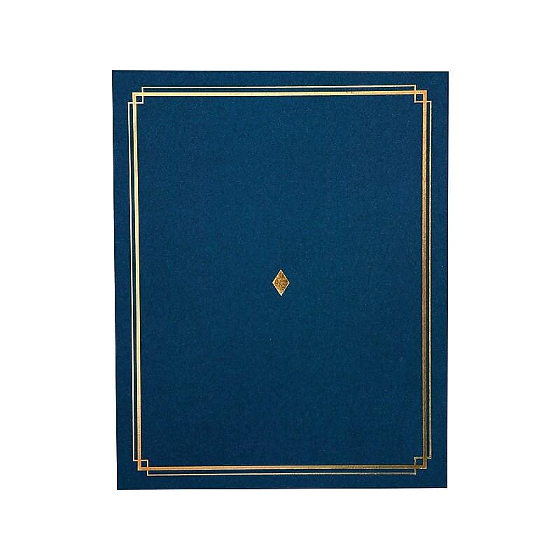 Gartner Studios Certificate Holders, 8.5" x 11", Blue, 6/Pack (35005) image 1