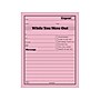 Adams While You Were Out Message Pads, 4.25" x 5.5", Pink, 50 Sheets/Pad, 12 Pads/Pack (9711D)~#|#~sp44845192_sc7