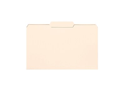 1/3 Cut 100/BX Legal File Folders Manila 1 Set 