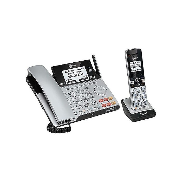AT&T 2 Line Corded Phone Caller ID Call Waiting Speakerphone