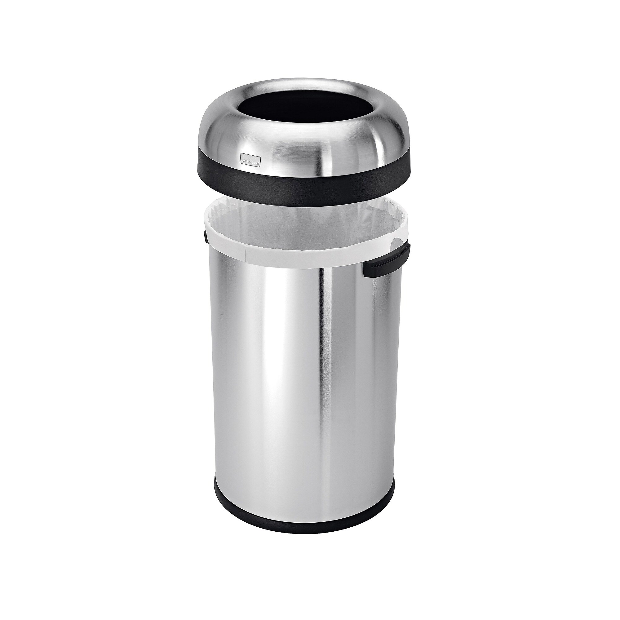 simplehuman Indoor Trash Can with Lid, Brushed Stainless Steel, 21 Gallon (CW1469) Sansujyuku sansujyuku.com