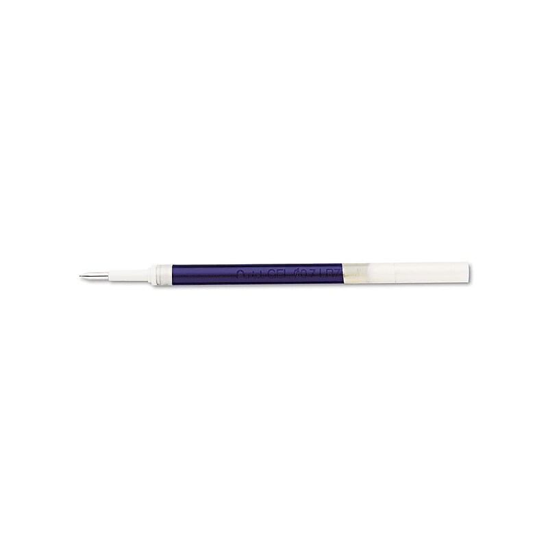 Pentel EnerGel Gel-Ink Pen Refill, Medium Tip, Blue Ink, Each (LR7-C) image 1