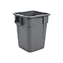 Rubbermaid Brute Indoor Trash Can, Gray Plastic, 40 Gal. (FG353600GRAY)~#|#~sp44845555_sc7