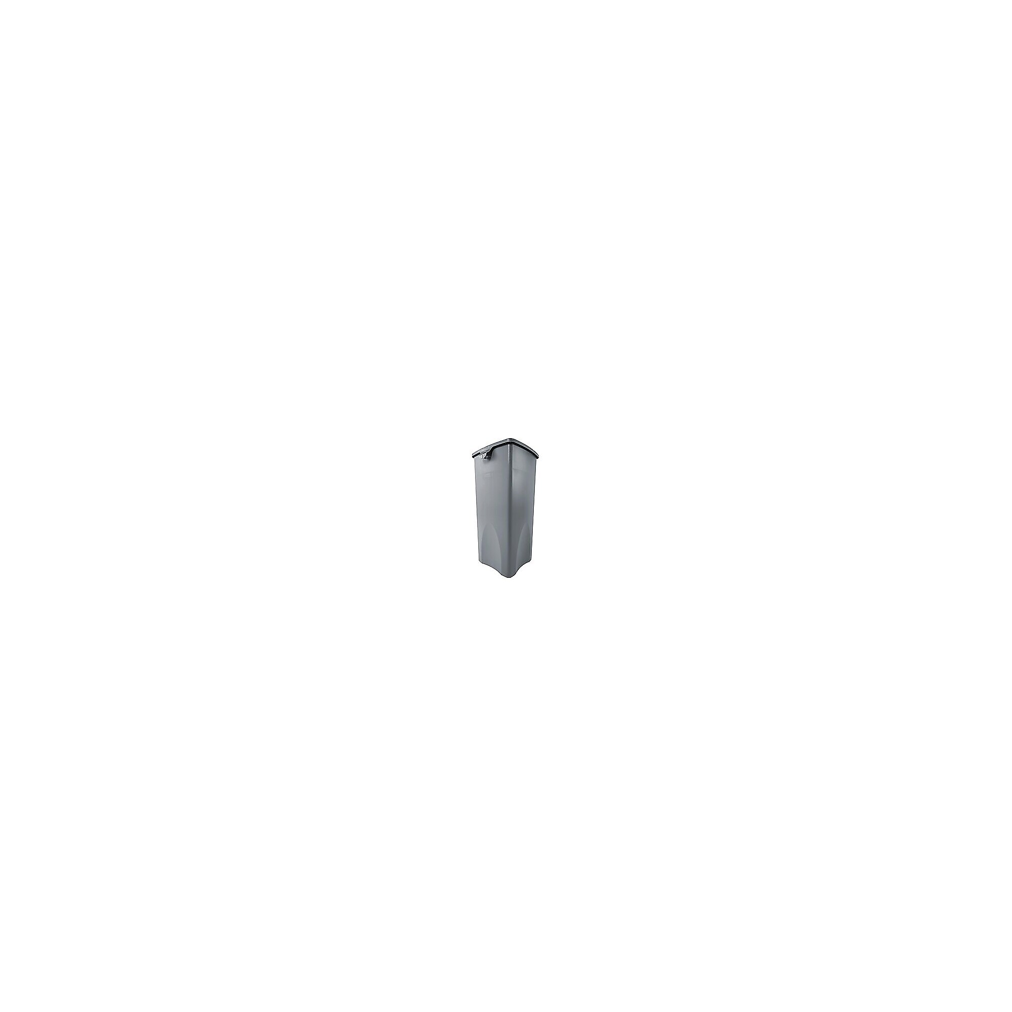 Rubbermaid Untouchable Indoor/Outdoor Trash Can, Gray Resin, 23 Gal. (FG356988GRAY) Sansujyuku sansujyuku.com
